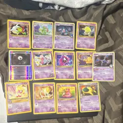 Pokemon TCG Psychic Type Card Lot 13 Cards - Image 1