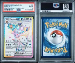 PSA 9 MINT Espeon ex SVP175 Sv: Scarlet & Violet Promo Cards Holo - Image 3
