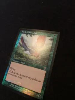 Birds of Paradise 2001 Magic the Gathering MtG 7th Edition Foil TCG Card - Image 5