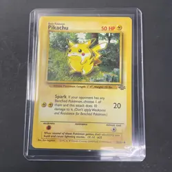 Pikachu Jungle Rare 60/64 WOTC 1999 Pokemon Card TCG - Image 1