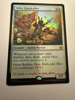 Valley Questcaller Foil R Prerelease Cards 36 NM - Image 1