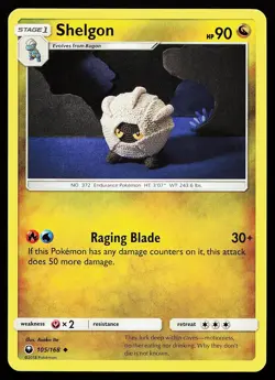 Shelgon 105/168 Uncommon Celestial Storm Asako Ito Pokemon Card - Image 1