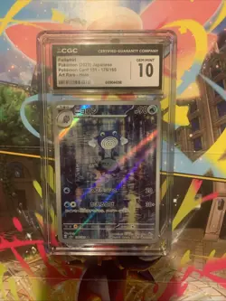 CGC 10 Poliwhirl 176/165 SV2a 151 Art Rare Japanese Pokemon Card GEM MINT - Image 1