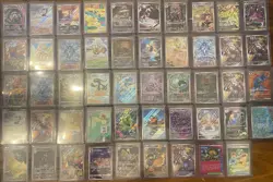 Pokemon 49 Pokemon TCG Trading Cards Collection Full Art Lot! (NON - English) - Image 1