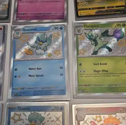Pokemon TCG SVP Holo Lot Quaquaval EX Kadabra Pikachu V Skeledirge EX 9 Cards - Image 5