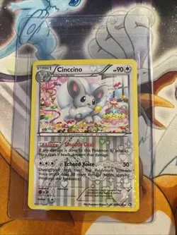 Pokemon TCG Card 2013 Legendary Treasures - Cinccino RC19/RC25 - Image 1