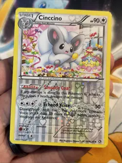 Pokemon TCG Card 2013 Legendary Treasures - Cinccino RC19/RC25 - Image 2