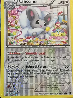 Pokemon TCG Card 2013 Legendary Treasures - Cinccino RC19/RC25 - Image 4