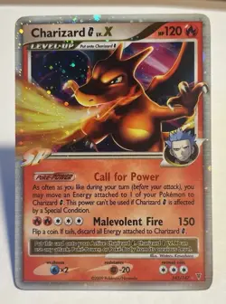 Charizard G LV.X 143/147 Supreme Victors Holo Rare LP Pokemon Card - Image 1