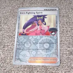Pokemon Iris's Fighting Spirit Regional Championship Stamped Card 149/159 - Image 1