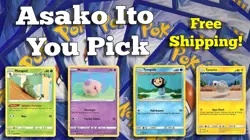 Asako Ito Crochet Pokemon Art Cards - Choose Your Pokemon! NM-LP - Image 1