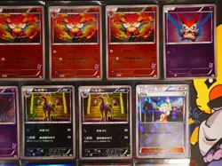 LP/HP JAPANESE Pokemon BLACK WHITE/XY Deck 19-Card LOT Victini Holo Theme Half - Image 3