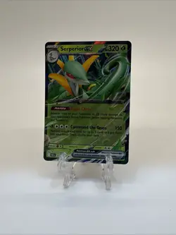 Pokemon Card - Serperior ex 003/086 Double Rare Holo SV: Black Bolt NM - Image 1