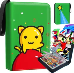 Unique 4 Pocket Card Binder Album w/ 400 Card slots for trading cards - Image 1