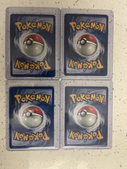 Pokemon TCG 4 Card Lot Gym Heroes Featuring Lt. Surge's Pikachu, Squirtle - Image 2