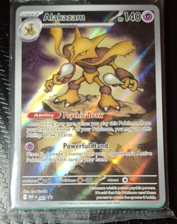 Pokemon Company Alakazam 009 Mega Evolution Promo Holo ENG - Image 1