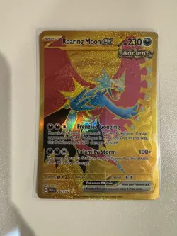 Pokemon | Roaring Moon EX 262/182SV04: Paradox Rift Holo | US SHIPPING | NM - Image 1