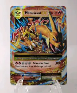M Charizard EX 13/108 Evolutions Ultra Rare Holo English Pokemon TCG 220 HP NM - Image 1