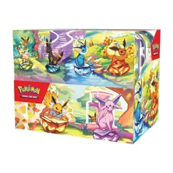 Pokemon TCG Prismatic Evolutions Mini-Tin Display (8 Tins) – Factory Sealed - Image 1