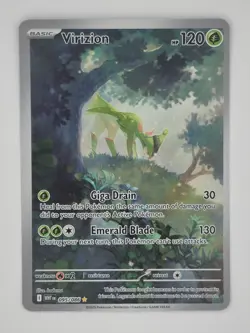 Pokemon Virizion 095/086 Illustration Rare White Flare NM Fresh Pull WHT - Image 1