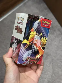 Pokemon TCG Destined Rivals Half Booster Box 18 Packs Factory Sealed New - Image 1