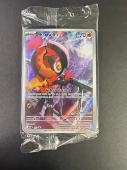 SEALED Pokemon Center Stamped Phantasmal Flames Charcadet ETB Promo 022 - Image 1
