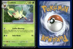LEAFEON (COSMOS HOLO) 170 HOLOFOIL PROMO SCARLET & VIOLET PROMO POKEMON NM - Image 1