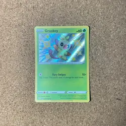 #1 Grookey - SV004/SV122 Shining Fates Shiny Vault Holo Rare Pokemon TCG *CEL - Image 1