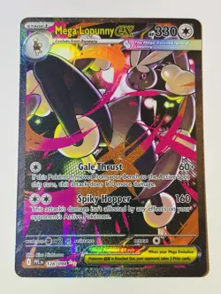 Pokemon Mega Lopunny EX Me02 Phantasmal Flames 128/094 Holo 330 HP Rare - Image 1