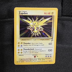 Pokemon Zapdos 20/130 Fossil Holo Rare 2000 HP90 Basic English Sugimori - Image 1