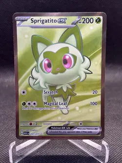 SPRIGATITO EX 251/217 Pokemon ME: Ascended Heroes Ultra Rare 2026 NM - Image 1