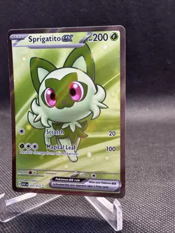 SPRIGATITO EX 251/217 Pokemon ME: Ascended Heroes Ultra Rare 2026 NM - Image 2