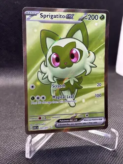 SPRIGATITO EX 251/217 Pokemon ME: Ascended Heroes Ultra Rare 2026 NM - Image 3