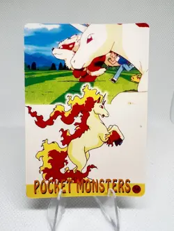 Pokemon Vintage Pocket Monsters Vending HOLO Prism Sticker 1999 Nintendo Japan - Image 2