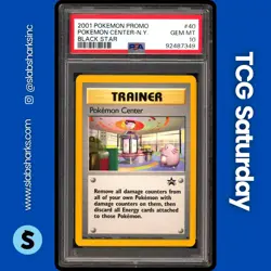 1999 POKEMON WIZARDS BLACK STAR PROMO P.C. NEW YORK #40 POKEMON CENTER PSA 10 - Image 1