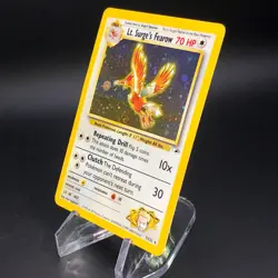 Pokemon Lt. Surge's Fearow 7/132 - Gym Heroes Holo Rare - LP Vintage WotC - Image 4