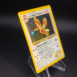 Pokemon Lt. Surge's Fearow 7/132 - Gym Heroes Holo Rare - LP Vintage WotC - Image 5