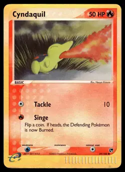 Cyndaquil 59/100 Sandstorm Common Pokemon - Image 1