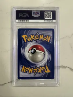 DRAGONITE POKEMON FOSSIL 4/62 HOLO RARE PSA 8 100HP UNLIMITED ENGLISH - Image 2