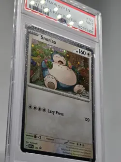 2024 Pokemon SVP EN Snorlax #122 Twilight Masquerade Promo Cosmos Holo PSA 9 - Image 4