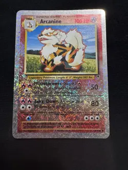 2002 Pokemon Legendary Collection Arcanine Reverse Holo 36/110 Rare Foil - Image 1