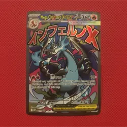 Pokemon Mega Charizard X EX 023 Holo Promo 360 HP Me: Mega Evolution Promo - Image 1