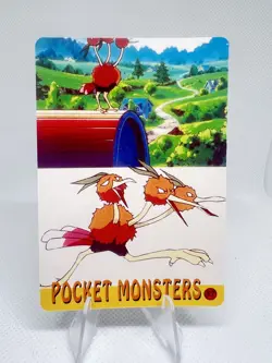 Pokemon Vintage Pocket Monsters Vending HOLO Prism Sticker 1999 Nintendo Japan - Image 2