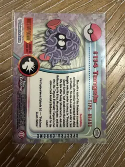 2000 Pokemon Topps Chrome Tangela SPECTRA! - Image 3