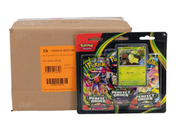 POKEMON TCG MEGA EVOLUTION PERFECT ORDER 3-PACK BLISTER CASE SEALED 24 CT -C - Image 1