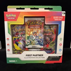 Pokemon First Partner Illustration Collection Series 1 Brand New Sealed - Image 1