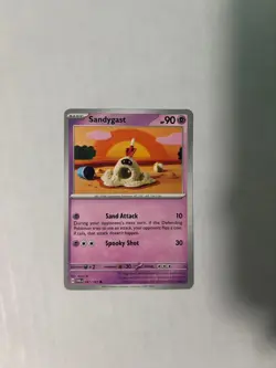 Sandygast 091/167 Common Twilight Masquerade Pokemon Near Mint - Image 1