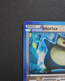 Pokemon TCG Snorlax 101/135 Reverse Holo Rare Team Plasma English 2012 - Image 3