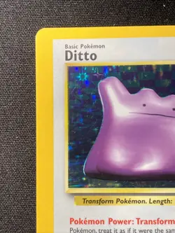 Pokemon TCG Ditto 3/62 Fossil Unlimited Holo Rare Vintage 1999 WOTC MISCUTU - Image 5