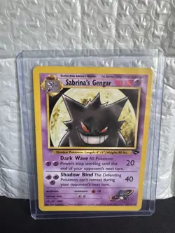 Pokemon TCG Sabrina's Gengar Gym Challenge 29/132 Non-Holo Rare MP - Image 1